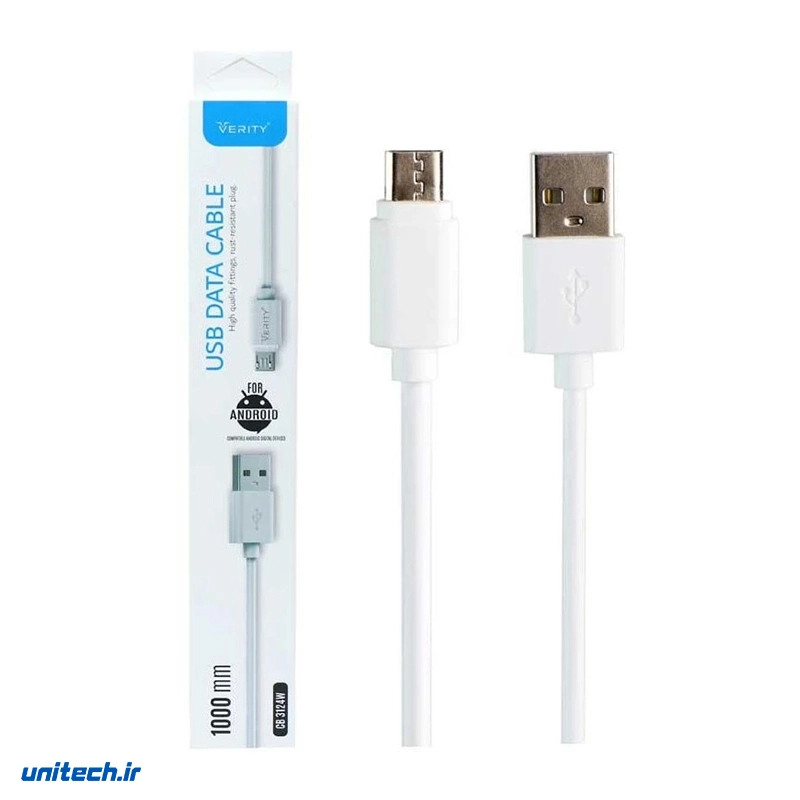 کابل تبدیل USB به MicroUSB وریتی مدل CB3124 طول 1متر 1 DnpKds